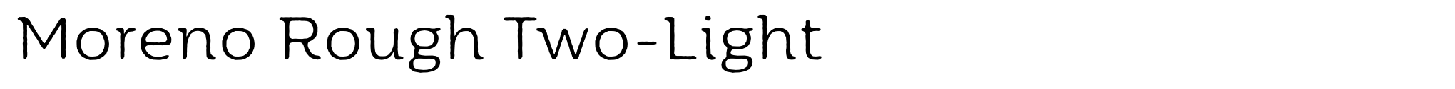 Moreno Rough Two-Light image